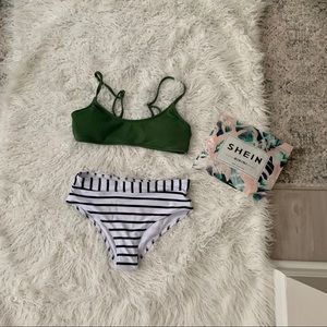 SHEIN high-waisted bikini NWT